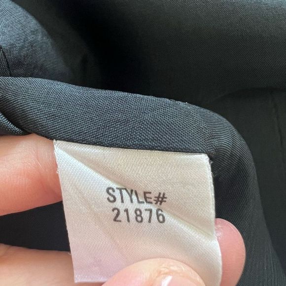 Ann Taylor Women's Black Tan Colorblock Square Neck Tank Bodycon Dress Size 8 - Picture 11 of 14